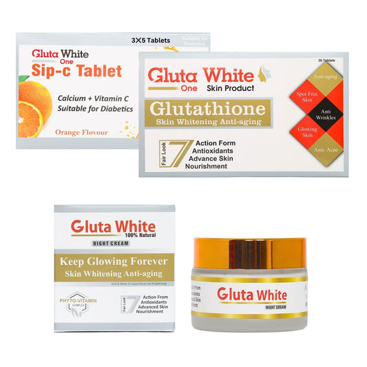 Best Whitening Set With Cream and Tablets