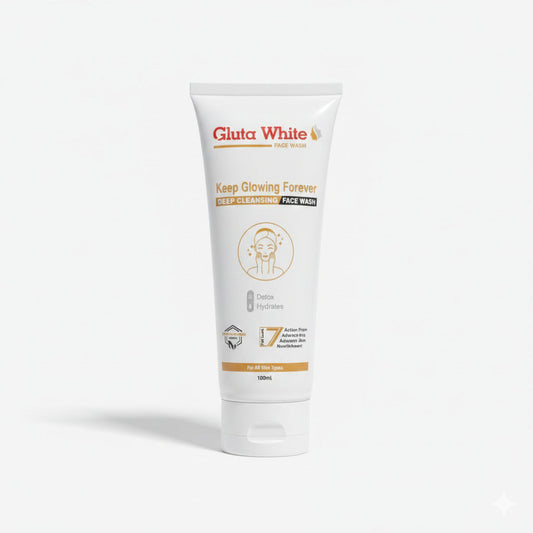 Gluta White Deep Cleansing Facewash