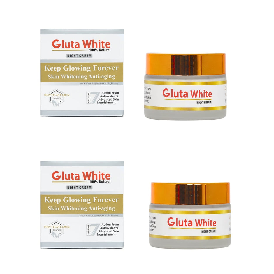 Gluta White Night Cream Bundle With Discount Price